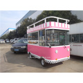 Electric mobile snack food cart